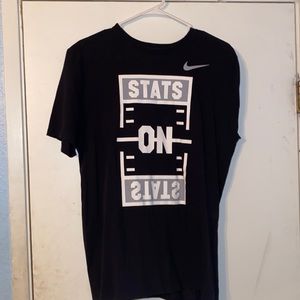 Black white and gray Mens Nike Tee Shirt